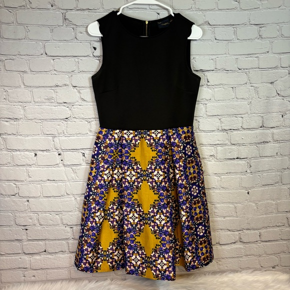 Just Taylor Sleeveless Fit and Flare Dress Size 4 - Picture 1 of 9